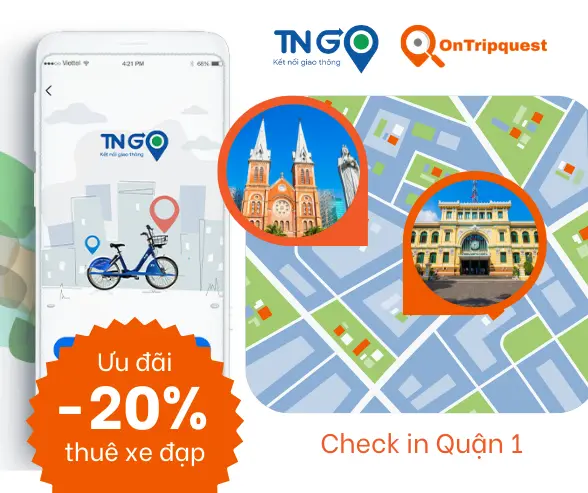 Tour xe đạp khám phá quận 1 cùng OnTripquest và TNGo